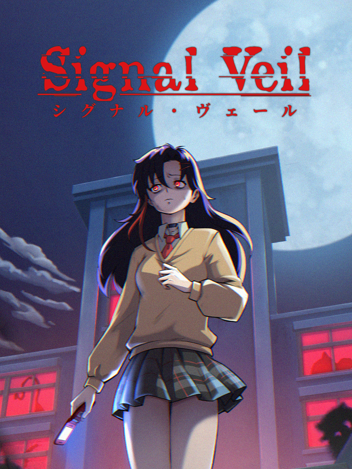 Signal Veil é anunciado com survival horror, escola assombrada e estética de anime dos anos 90